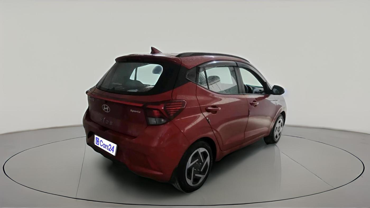 2023 Hyundai GRAND I10 NIOS SPORTZ AMT 1.2 KAPPA VTVT, CNG, Automatic, 35,389 km, exterior