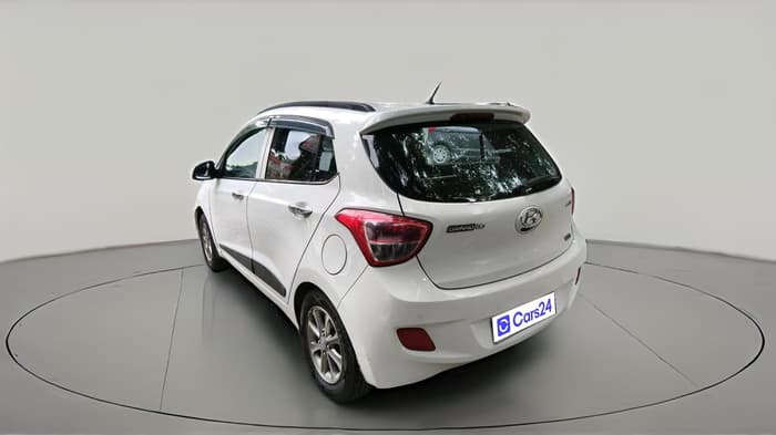2016 Hyundai Grand i10 ASTA (O) AT 1.2 KAPPA VTVT, Petrol, Automatic, 74,466 km, exterior