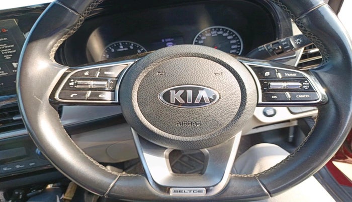 2019 KIA SELTOS HTX IVT 1.5 PETROL, Petrol, Automatic, 80,810 km, interior