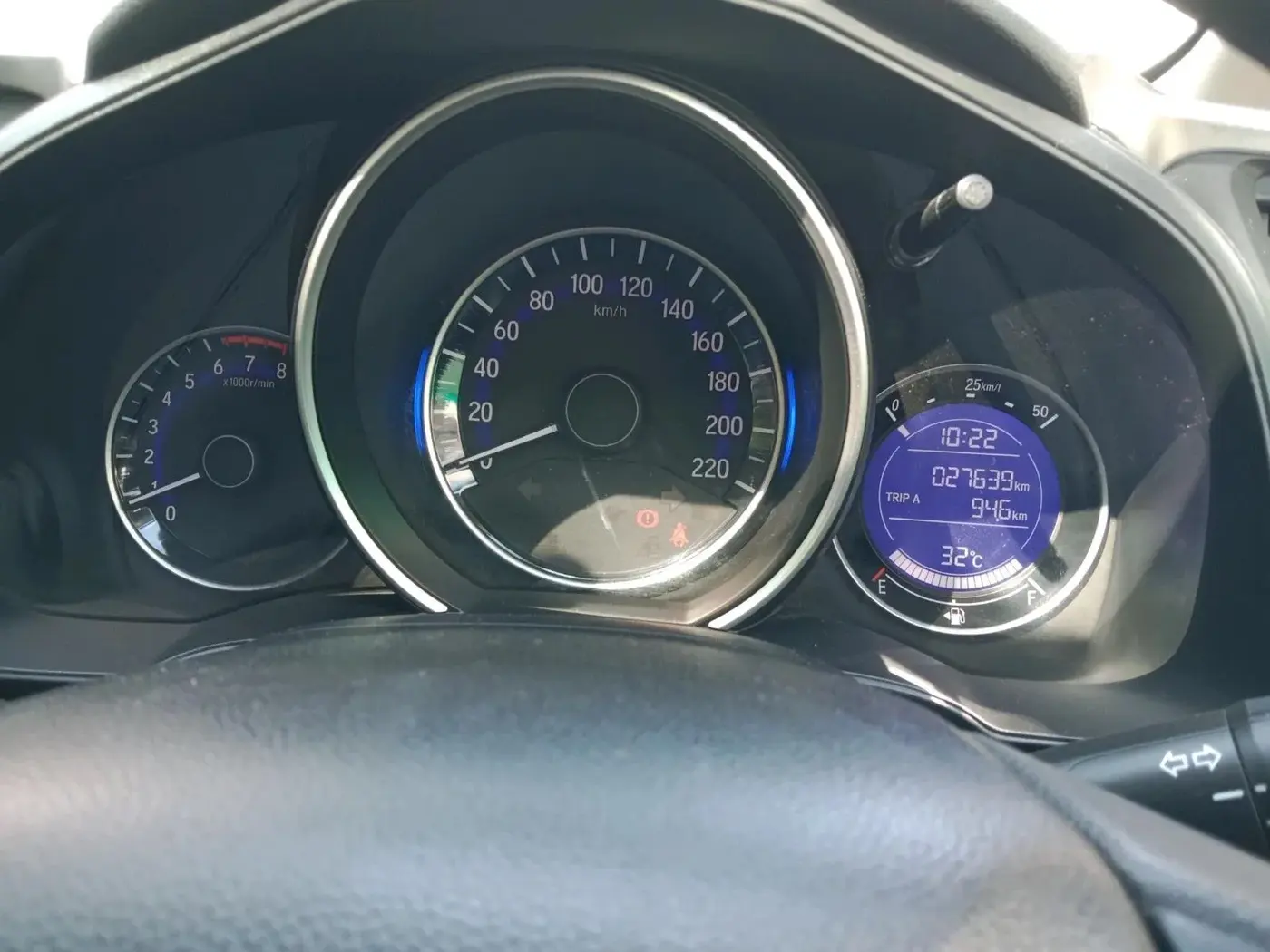 2018 Honda WR-V 1.2L I-VTEC VX MT, Petrol, Manual, 27,639 km, interior