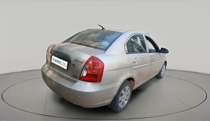 2008 Hyundai Verna XI, CNG, Manual, 99,869 km, exterior