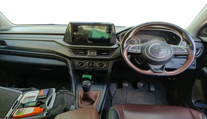 2024 Maruti BREZZA LXI S- CNG, CNG, Manual, 25,538 km, interior