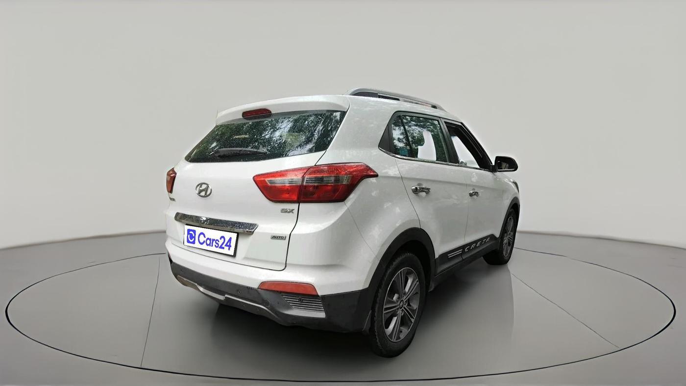 2017 Hyundai Creta SX PLUS AT 1.6 DIESEL, Diesel, Automatic, 91,126 km, exterior