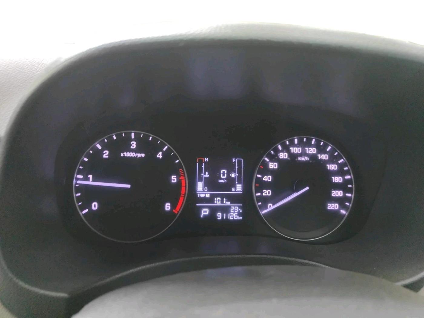 2017 Hyundai Creta SX PLUS AT 1.6 DIESEL, Diesel, Automatic, 91,126 km, interior