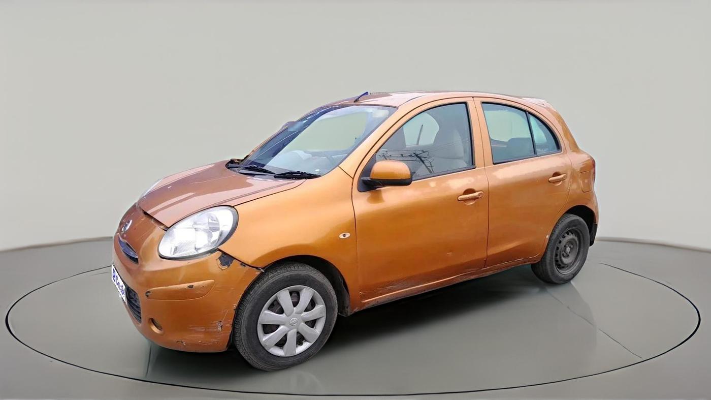 2012 Nissan Micra XV PETROL, Petrol, Manual, 2,01,096 km, exterior