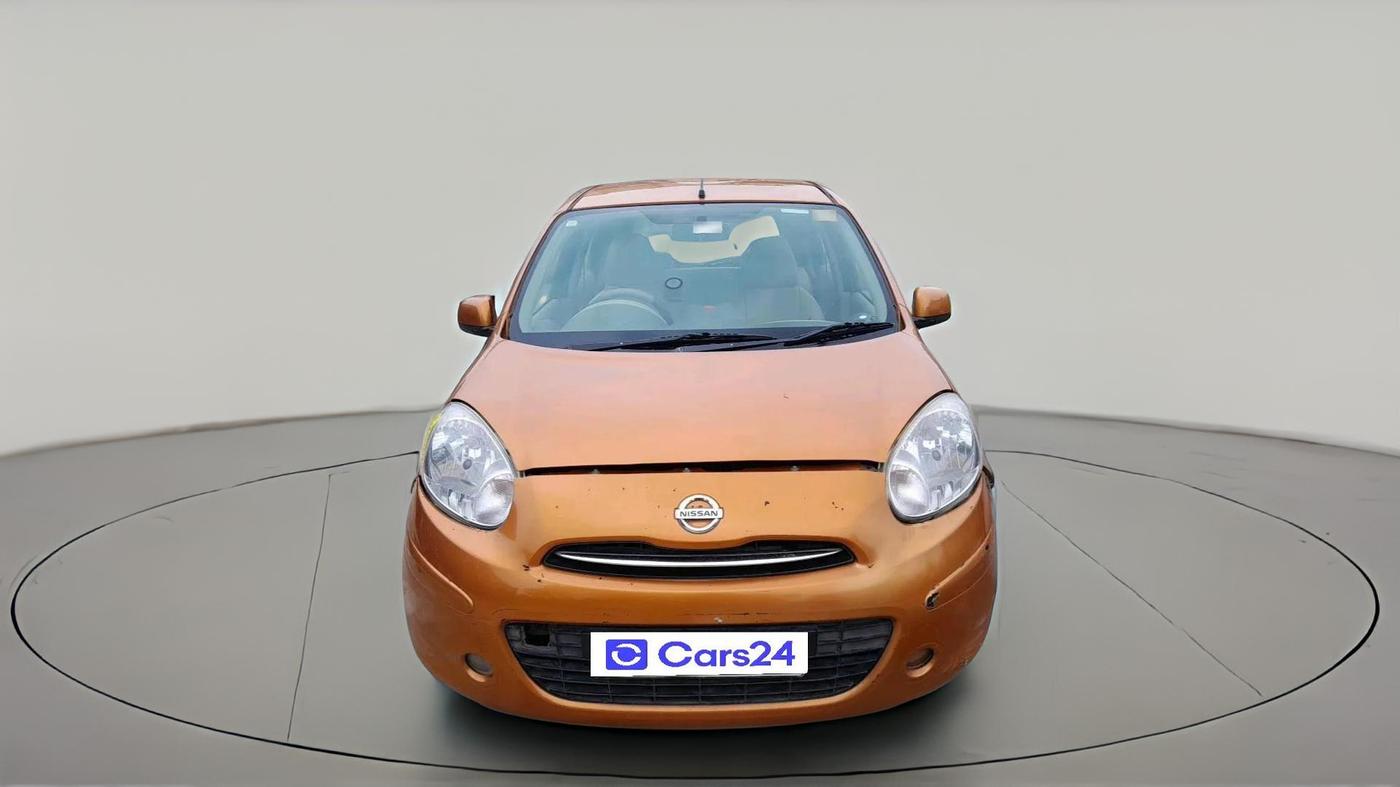 2012 Nissan Micra XV PETROL, Petrol, Manual, 2,01,096 km, exterior