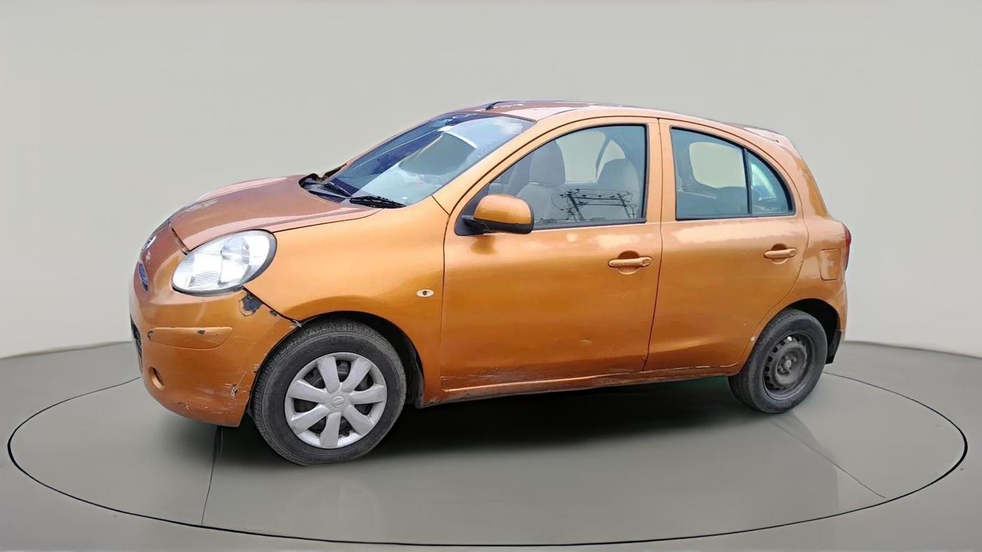 2012 Nissan Micra XV PETROL, Petrol, Manual, 2,01,096 km, exterior