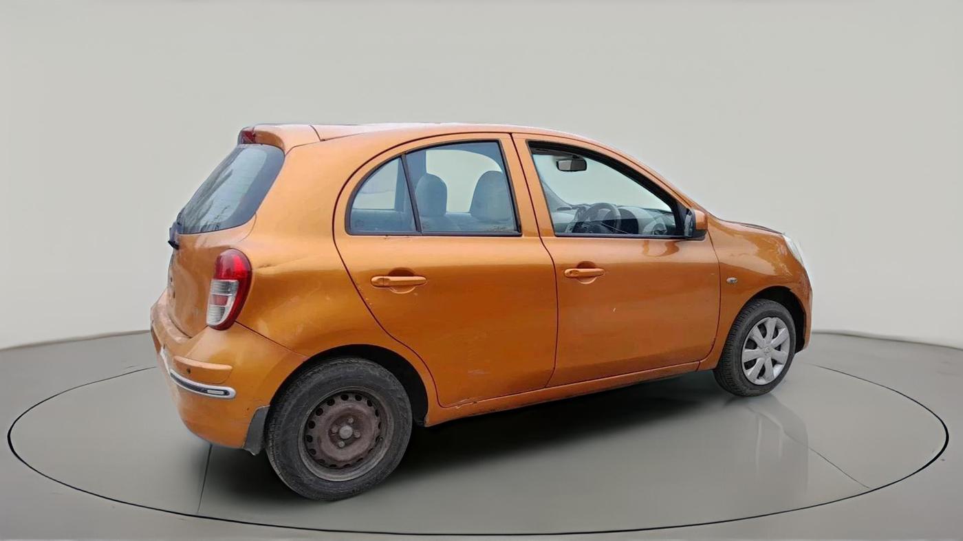 2012 Nissan Micra XV PETROL, Petrol, Manual, 2,01,096 km, exterior