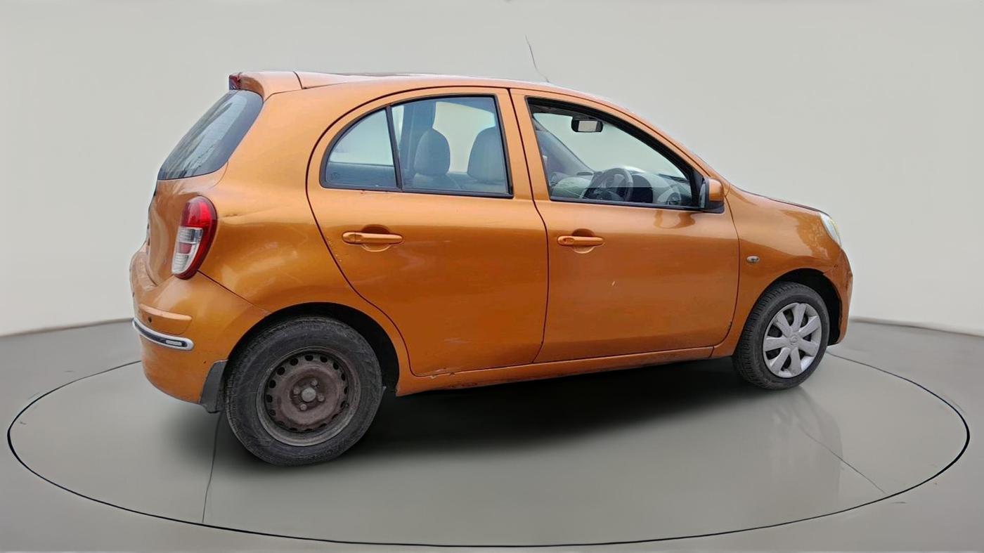 2012 Nissan Micra XV PETROL, Petrol, Manual, 2,01,096 km, exterior