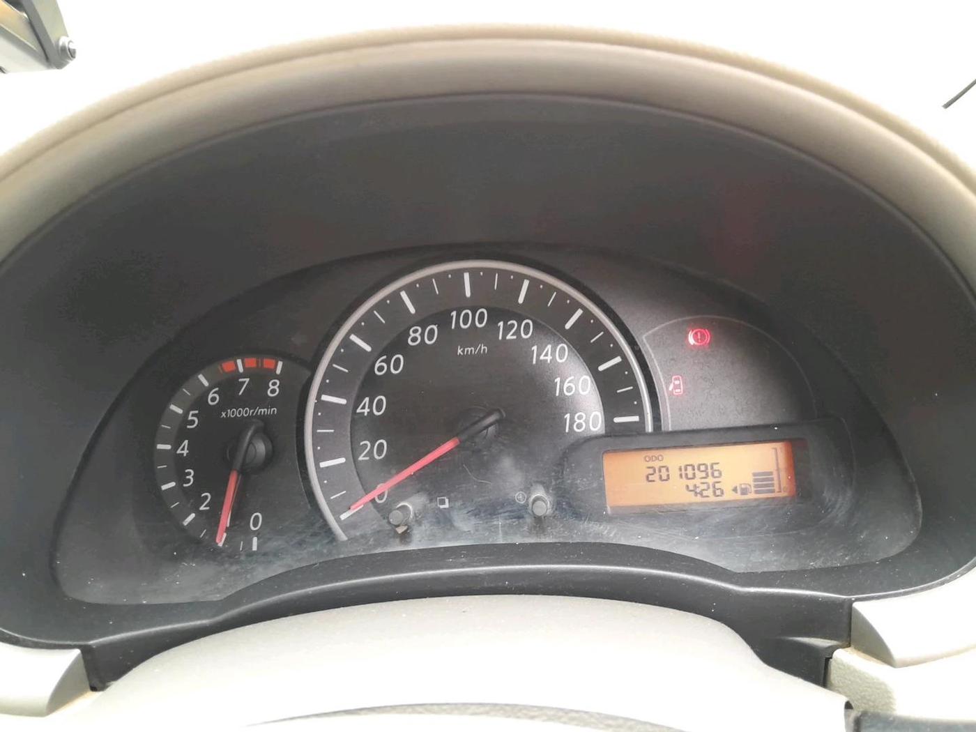 2012 Nissan Micra XV PETROL, Petrol, Manual, 2,01,096 km, interior