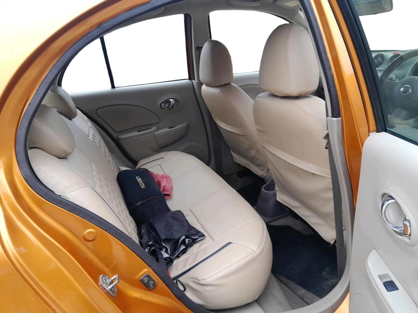 2012 Nissan Micra XV PETROL, Petrol, Manual, 2,01,096 km, interior