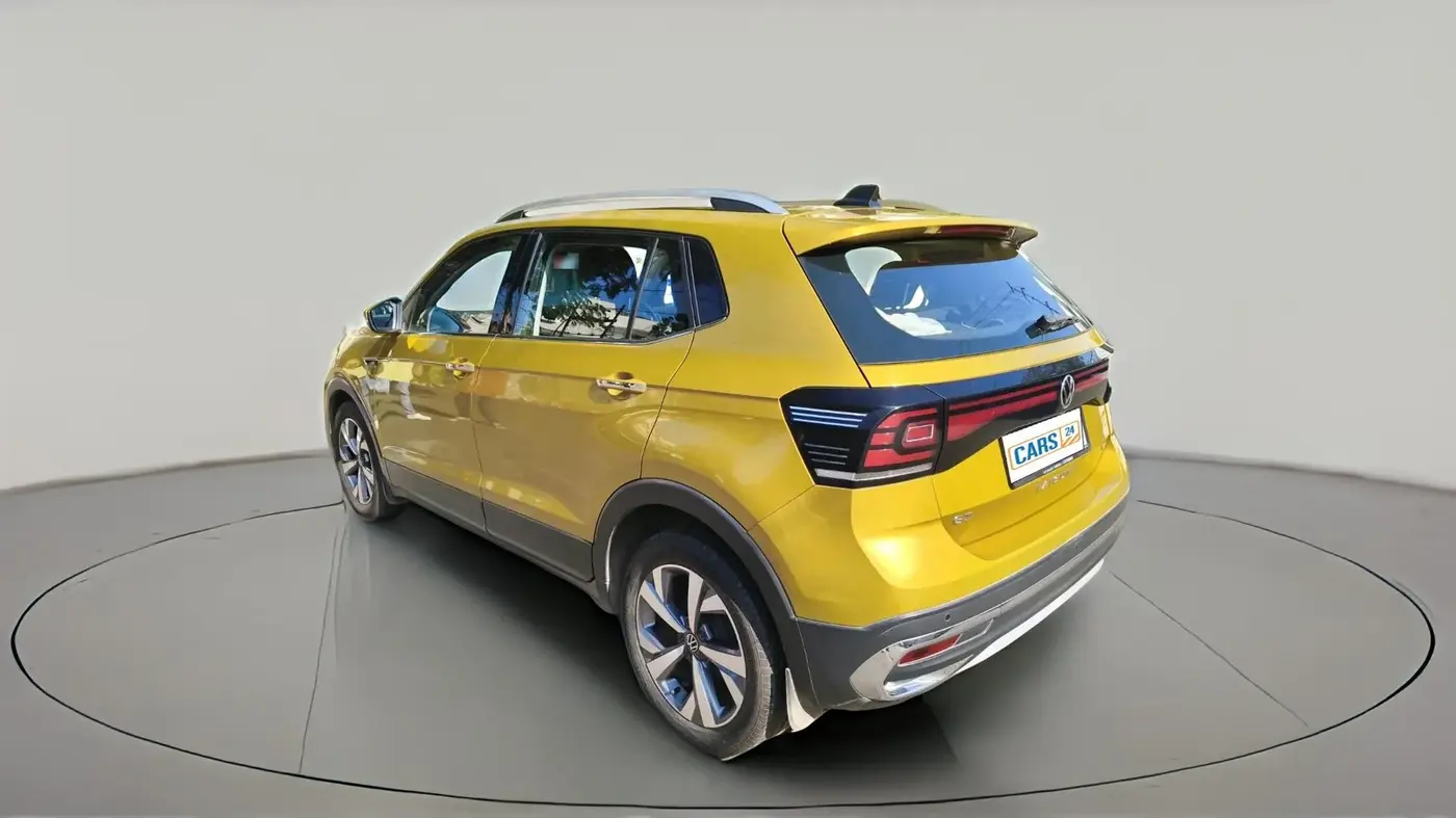2021 Volkswagen TAIGUN TOPLINE 1.0 TSI AT, Petrol, Automatic, 75,000 km, exterior