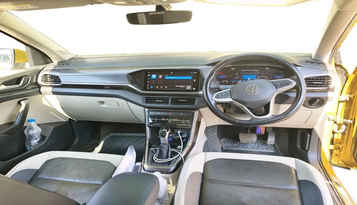 2021 Volkswagen TAIGUN TOPLINE 1.0 TSI AT, Petrol, Automatic, 75,000 km, interior