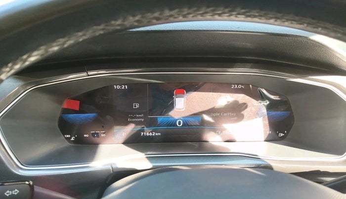 2021 Volkswagen TAIGUN TOPLINE 1.0 TSI AT, Petrol, Automatic, 75,000 km, interior