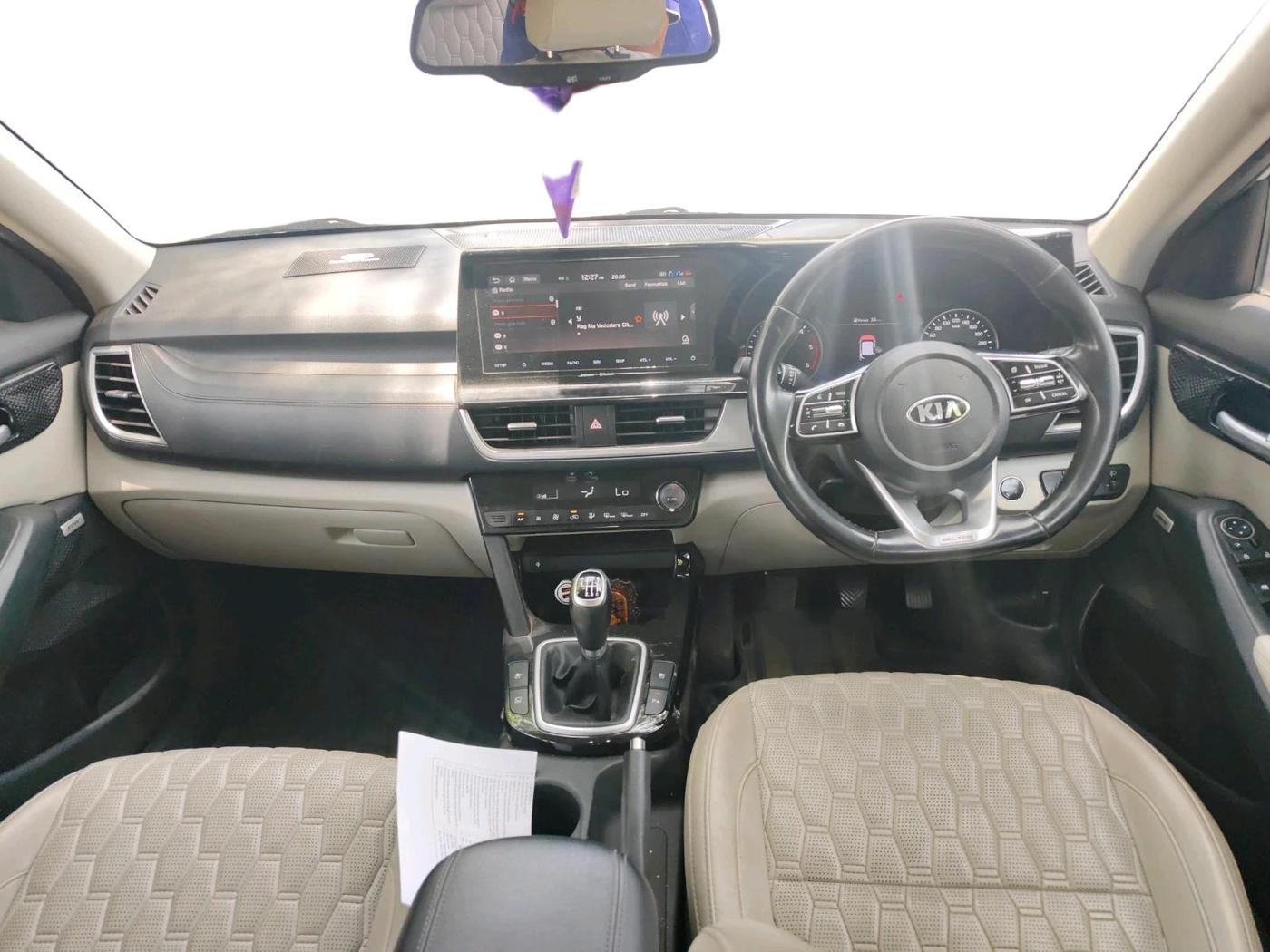 2019 KIA SELTOS HTX PLUS 1.5 DIESEL, Diesel, Manual, 69,834 km, interior