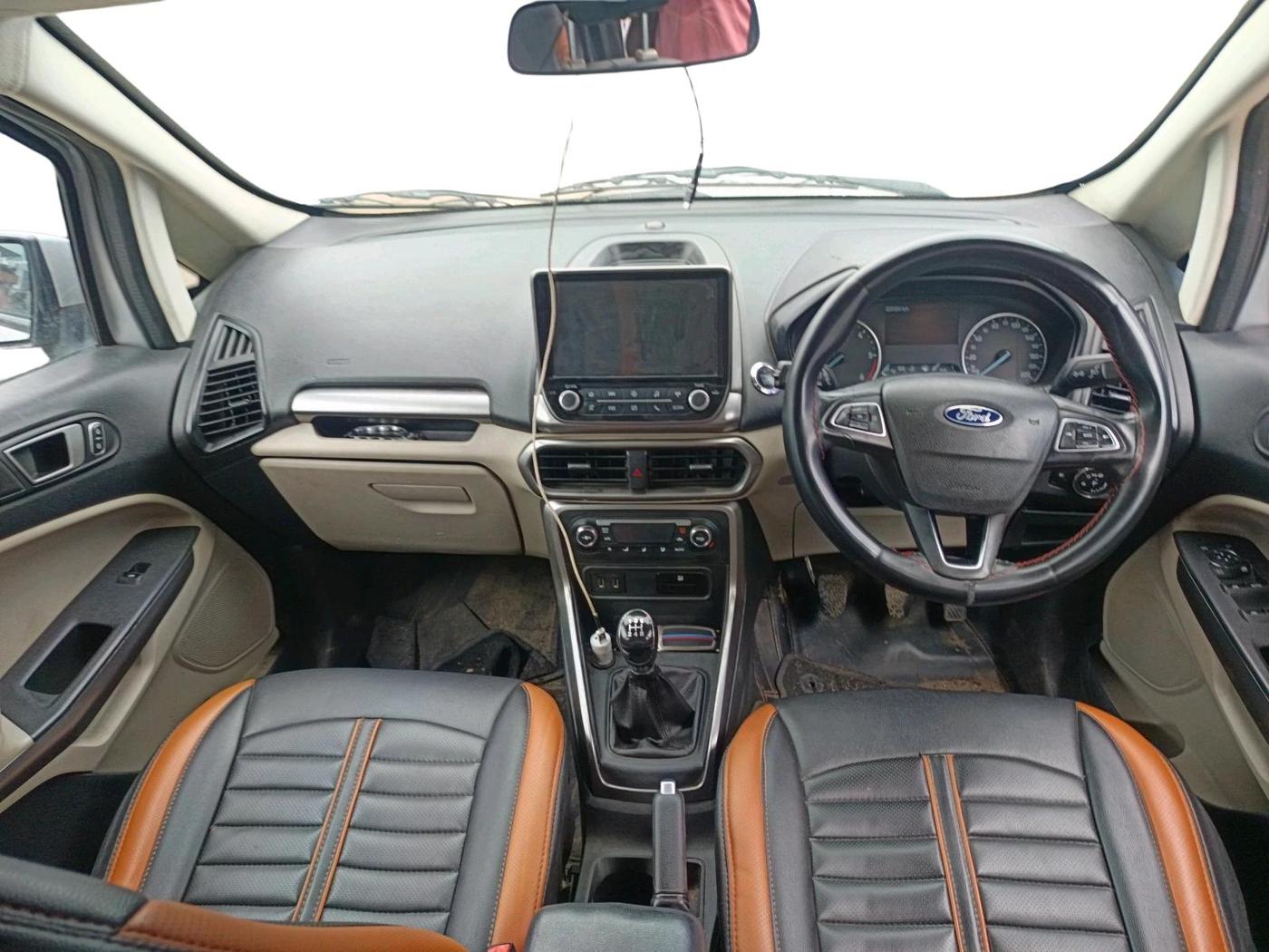 2021 Ford Ecosport TITANIUM 1.5L DIESEL, Diesel, Manual, 2,20,384 km, interior