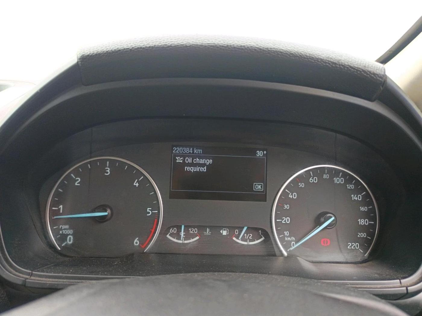 2021 Ford Ecosport TITANIUM 1.5L DIESEL, Diesel, Manual, 2,20,384 km, interior