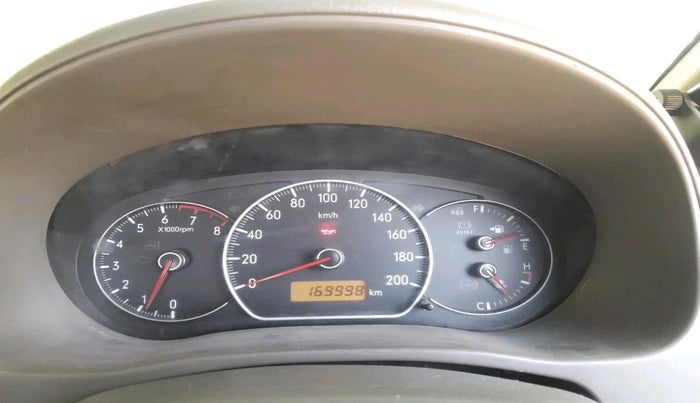 2011 Maruti SX4 VXI CNG, Petrol, Manual, 1,69,998 km, interior