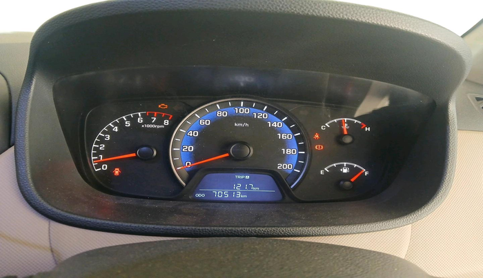 2018 Hyundai Xcent E+, CNG, Manual, 70,513 km, interior