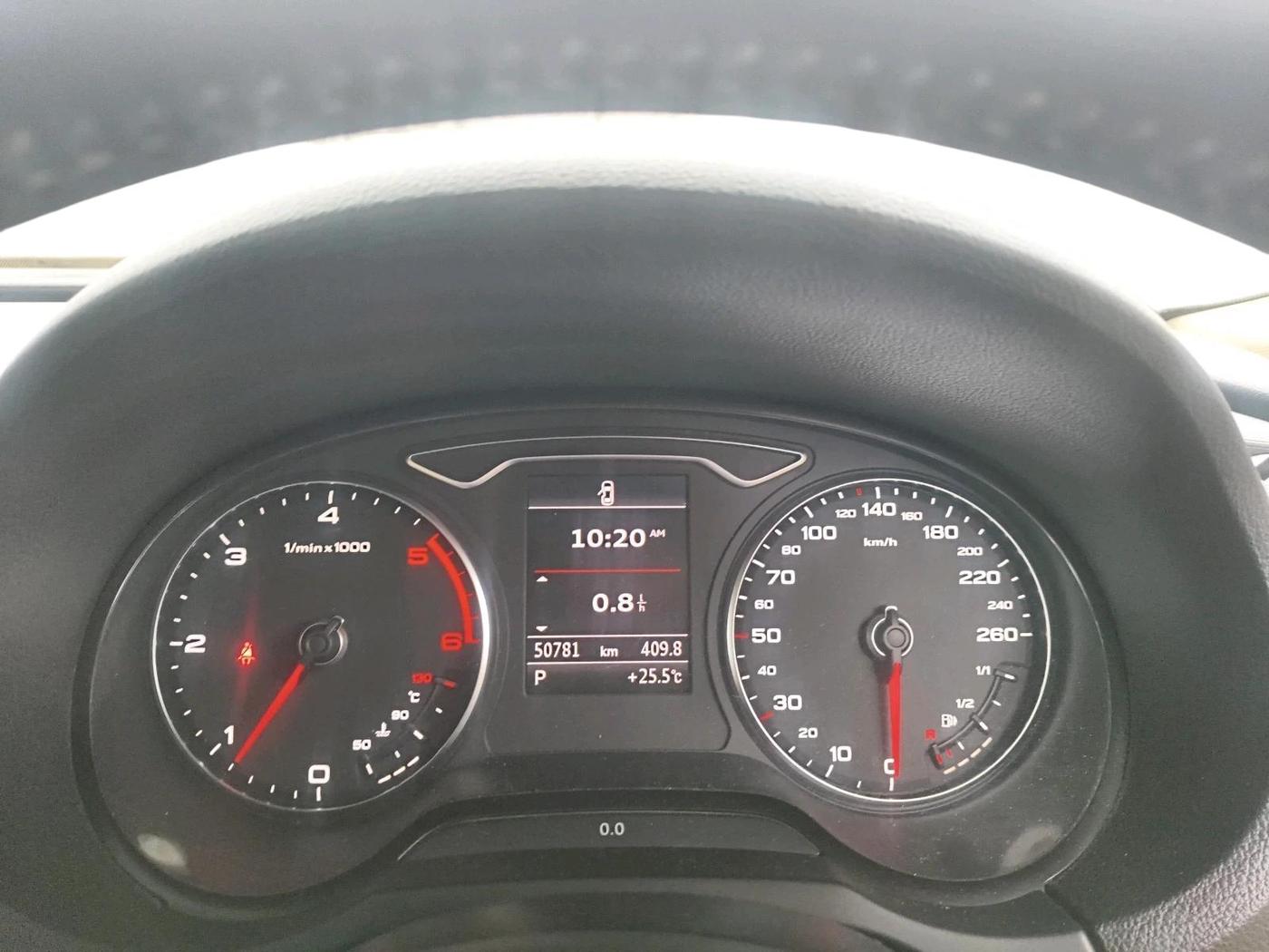2014 Audi A3 2.0 TDI SLINE, Diesel, Automatic, 50,781 km, interior