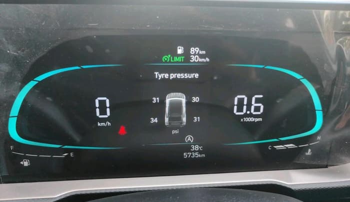 2025 Hyundai Creta S (O) 1.5 Petrol Knight Edition, Petrol, Manual, 5,735 km, interior