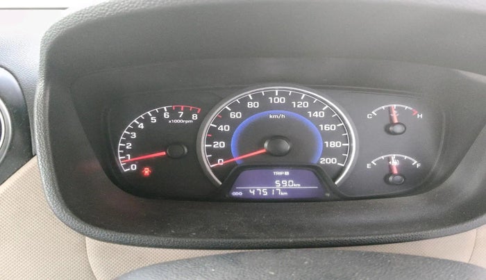 2018 Hyundai Grand i10 MAGNA 1.2 KAPPA VTVT, CNG, Manual, 47,517 km, interior