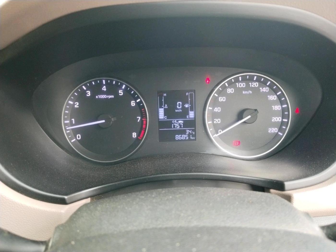 2017 Hyundai Elite i20 SPORTZ 1.2, Petrol, Manual, 86,851 km, interior