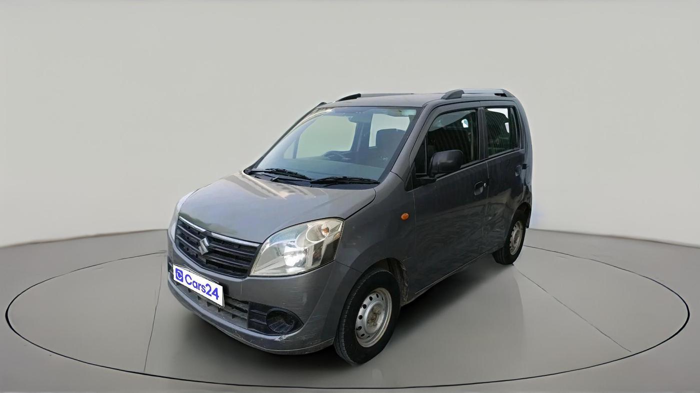2012 Maruti Wagon R 1.0 LXI, Petrol, Manual, 58,999 km, exterior