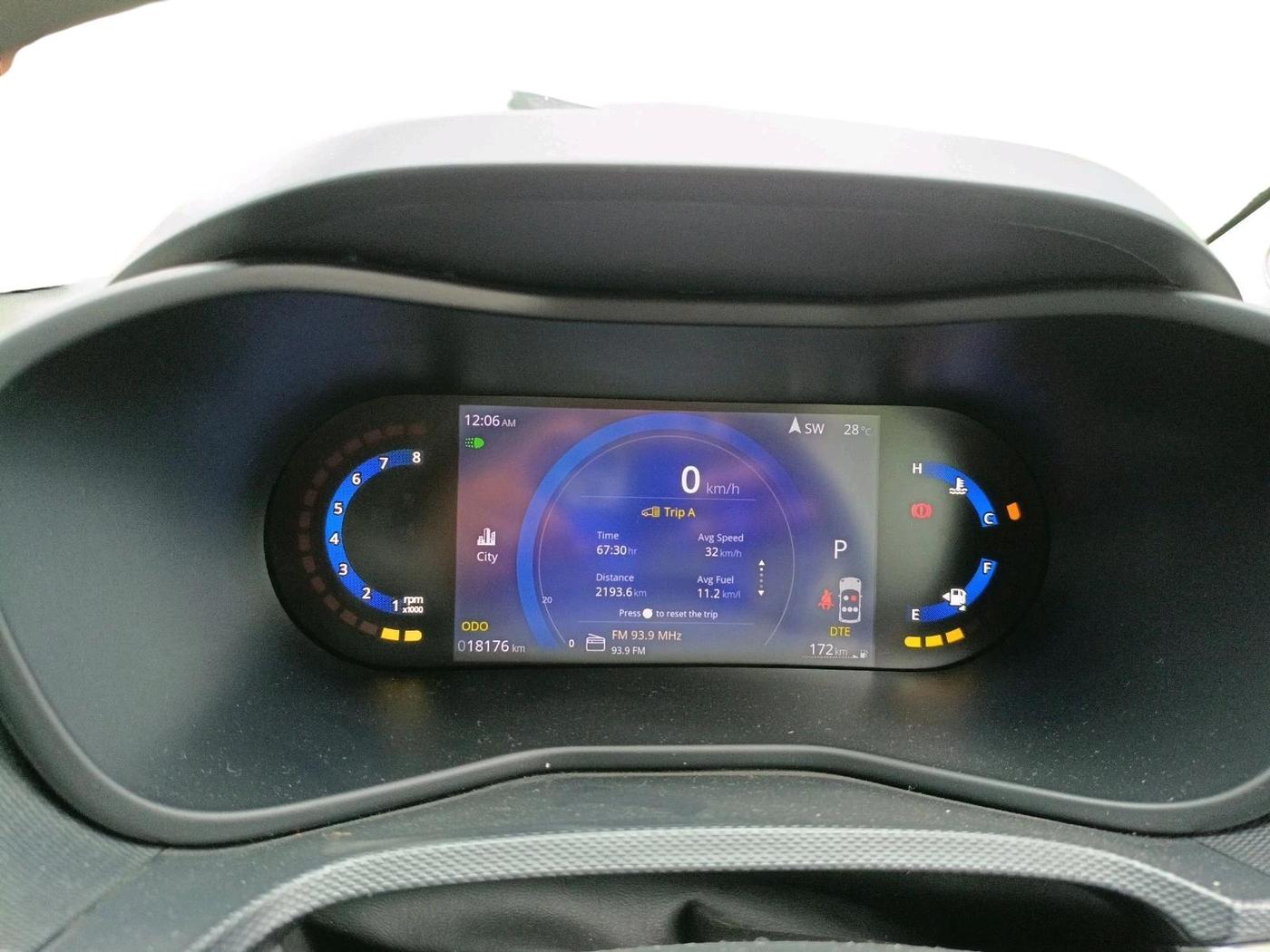 2024 Tata NEXON CREATIVE PLUS S 1.2 REVOTRON 7 DCA, Petrol, Automatic, 18,176 km, interior