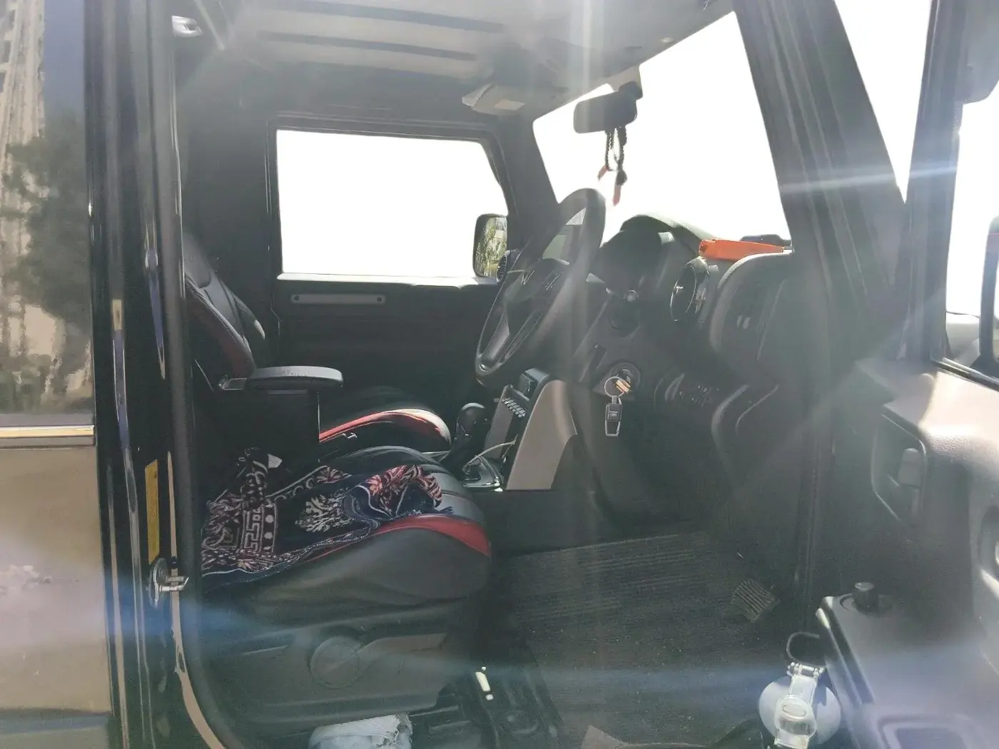 2023 Mahindra Thar LX D AT 4WD HT, Diesel, Automatic, 48,113 km, interior