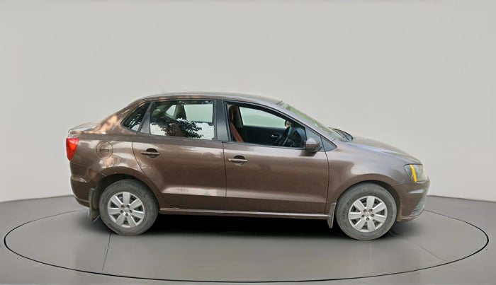 2017 Volkswagen Ameo COMFORTLINE 1.2L, Petrol, Manual, 1,13,768 km, exterior