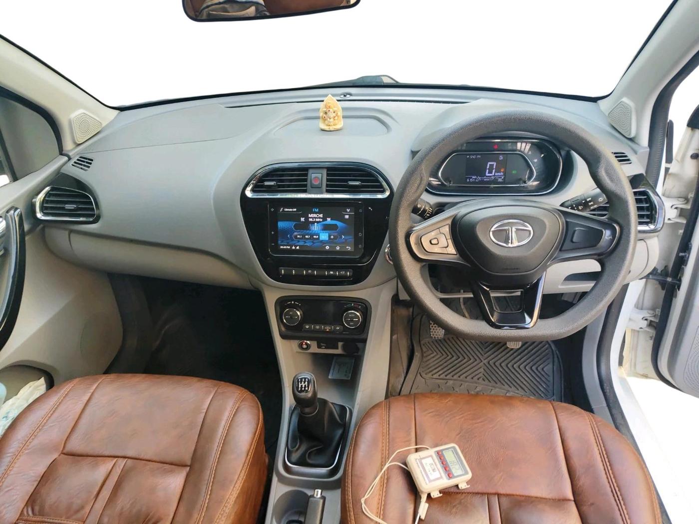 2020 Tata TIGOR XZ PLUS PETROL, CNG, Manual, 62,000 km, interior