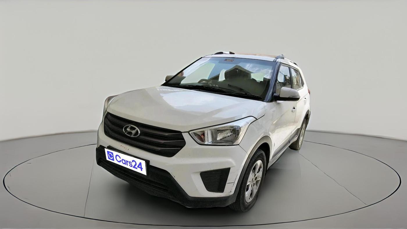 2017 Hyundai Creta E PLUS 1.6 PETROL, CNG, Manual, 1,02,015 km, exterior
