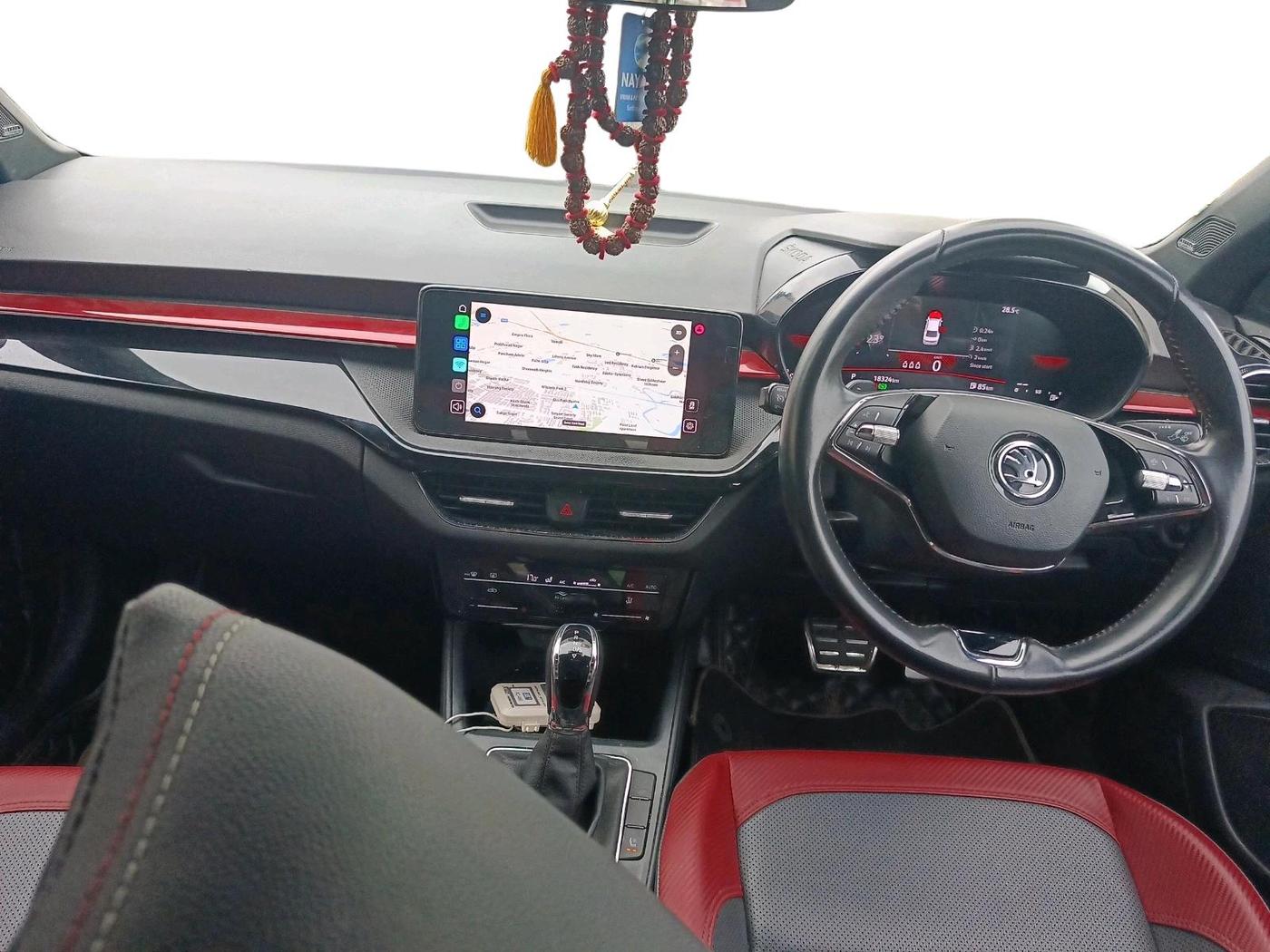 2024 Skoda SLAVIA Monte Carlo 1.0L TSI AT, Petrol, Automatic, 18,324 km, interior