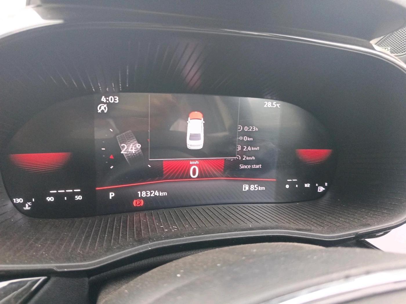 2024 Skoda SLAVIA Monte Carlo 1.0L TSI AT, Petrol, Automatic, 18,324 km, interior