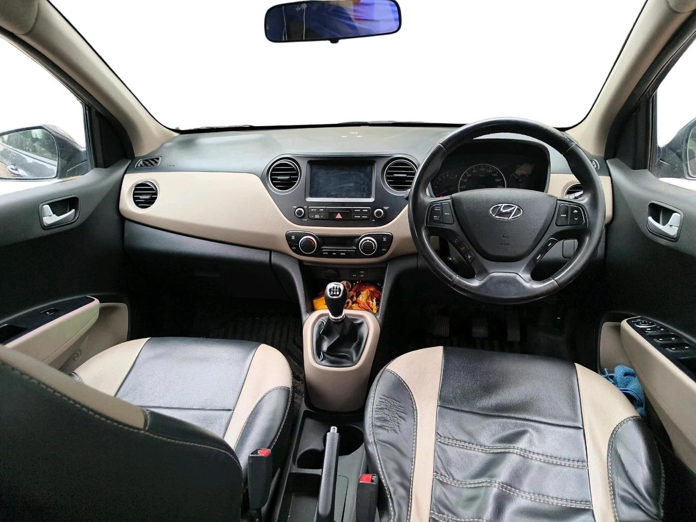 2017 Hyundai Grand i10 ASTA 1.2 KAPPA VTVT, Petrol, Manual, 54,126 km, interior