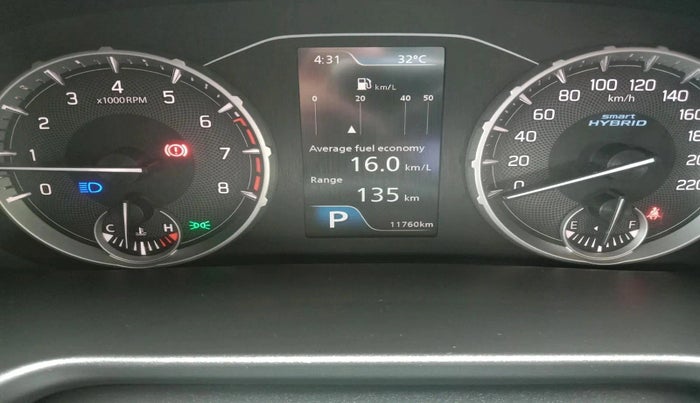 2024 Maruti BREZZA ZXI AT SMART HYBRID, Petrol, Automatic, 11,760 km, interior