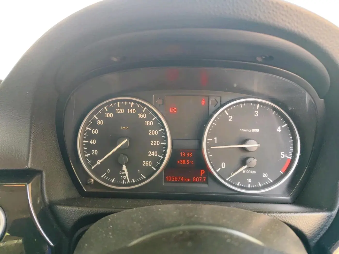 2012 BMW 3 Series 320d, Diesel, Automatic, 1,03,874 km, interior