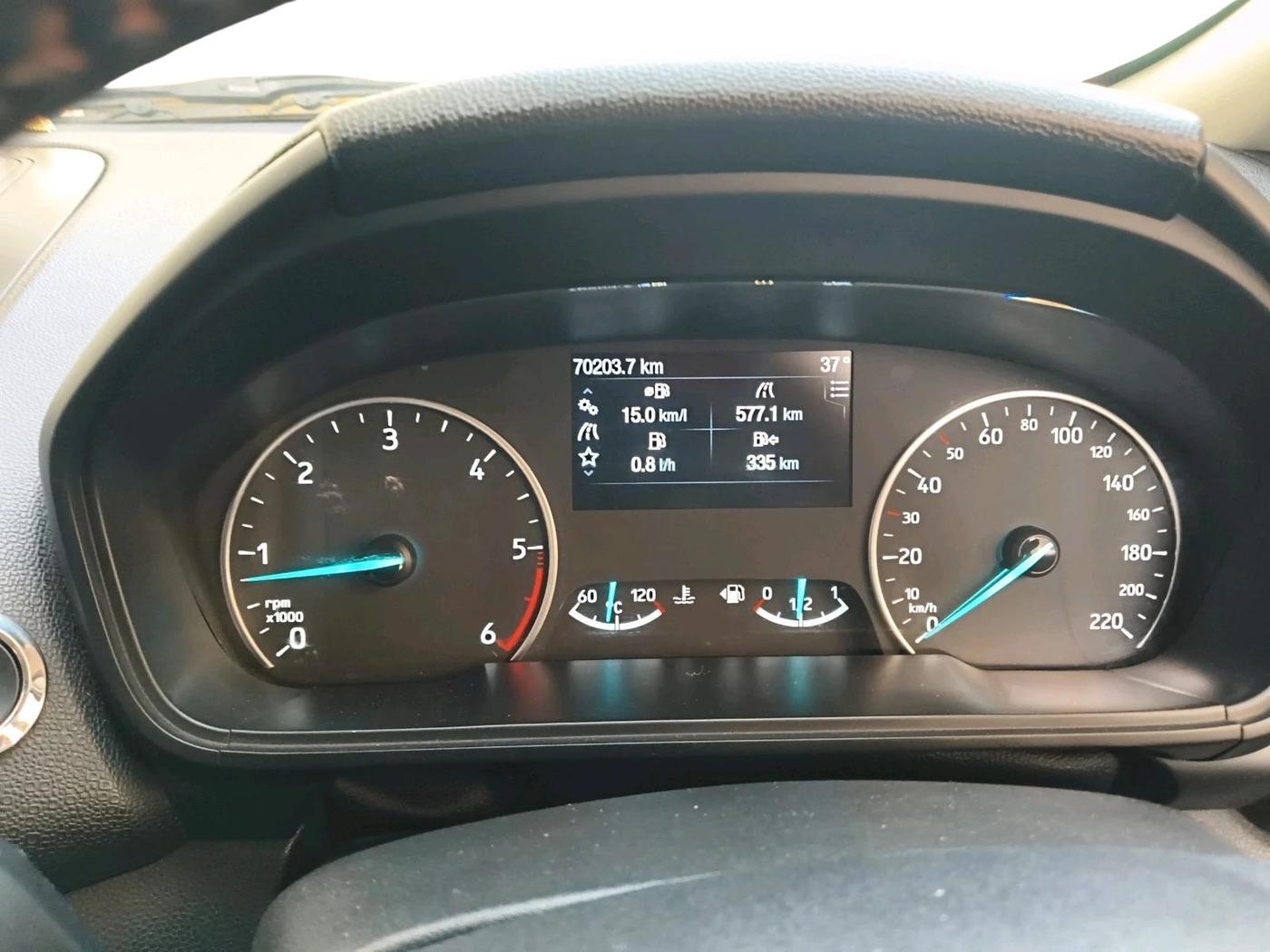 2018 Ford Ecosport TITANIUM + 1.5L DIESEL, Diesel, Manual, 70,203 km, interior