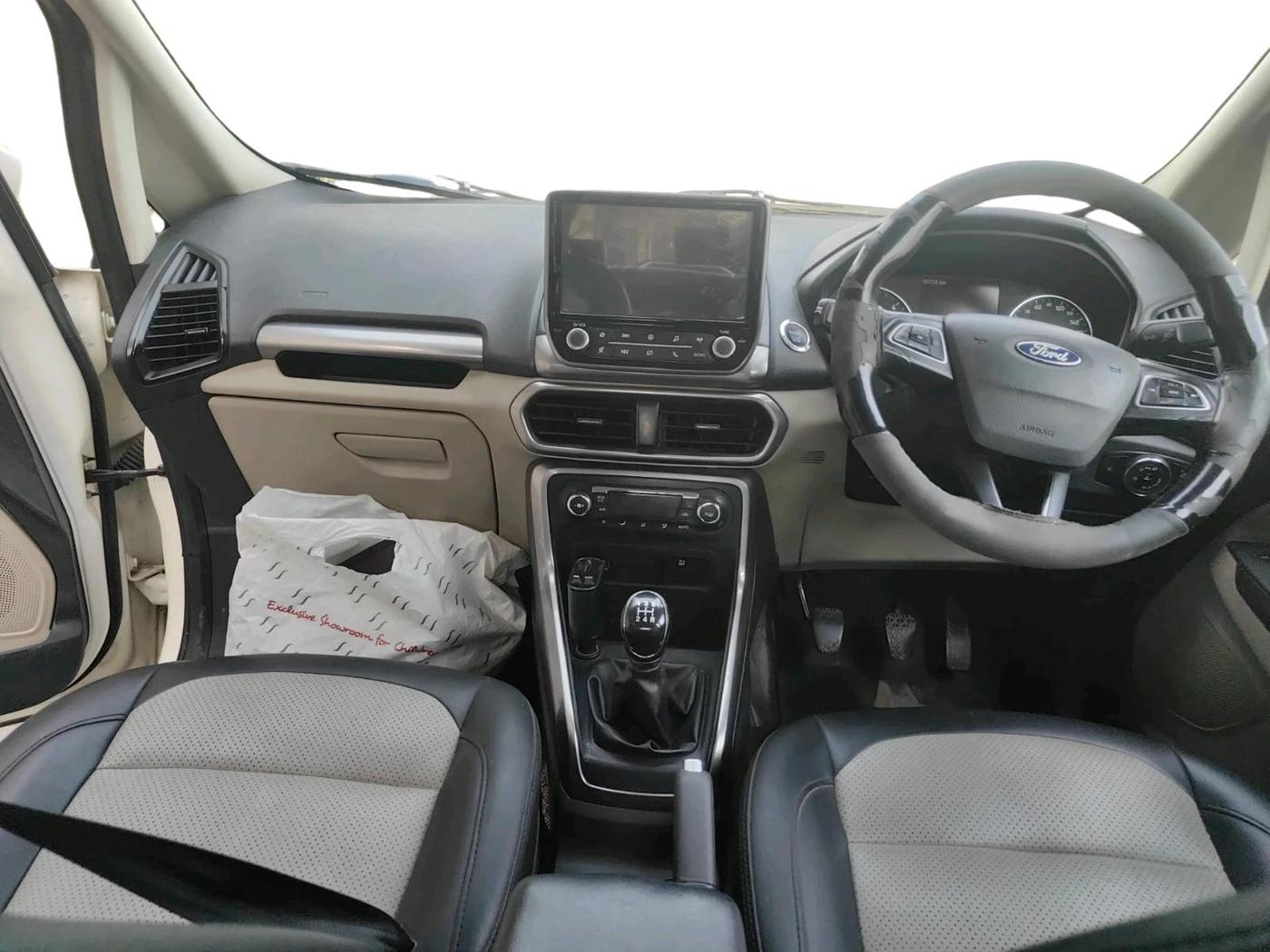 2021 Ford Ecosport TITANIUM 1.5L DIESEL, Diesel, Manual, 1,81,745 km, interior