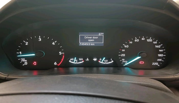 2018 Ford Ecosport TITANIUM 1.5L DIESEL, Diesel, Manual, 74,949 km, interior