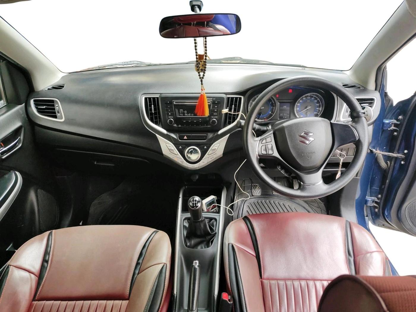2018 Maruti Baleno DELTA PETROL 1.2, Petrol, Manual, 1,60,153 km, interior