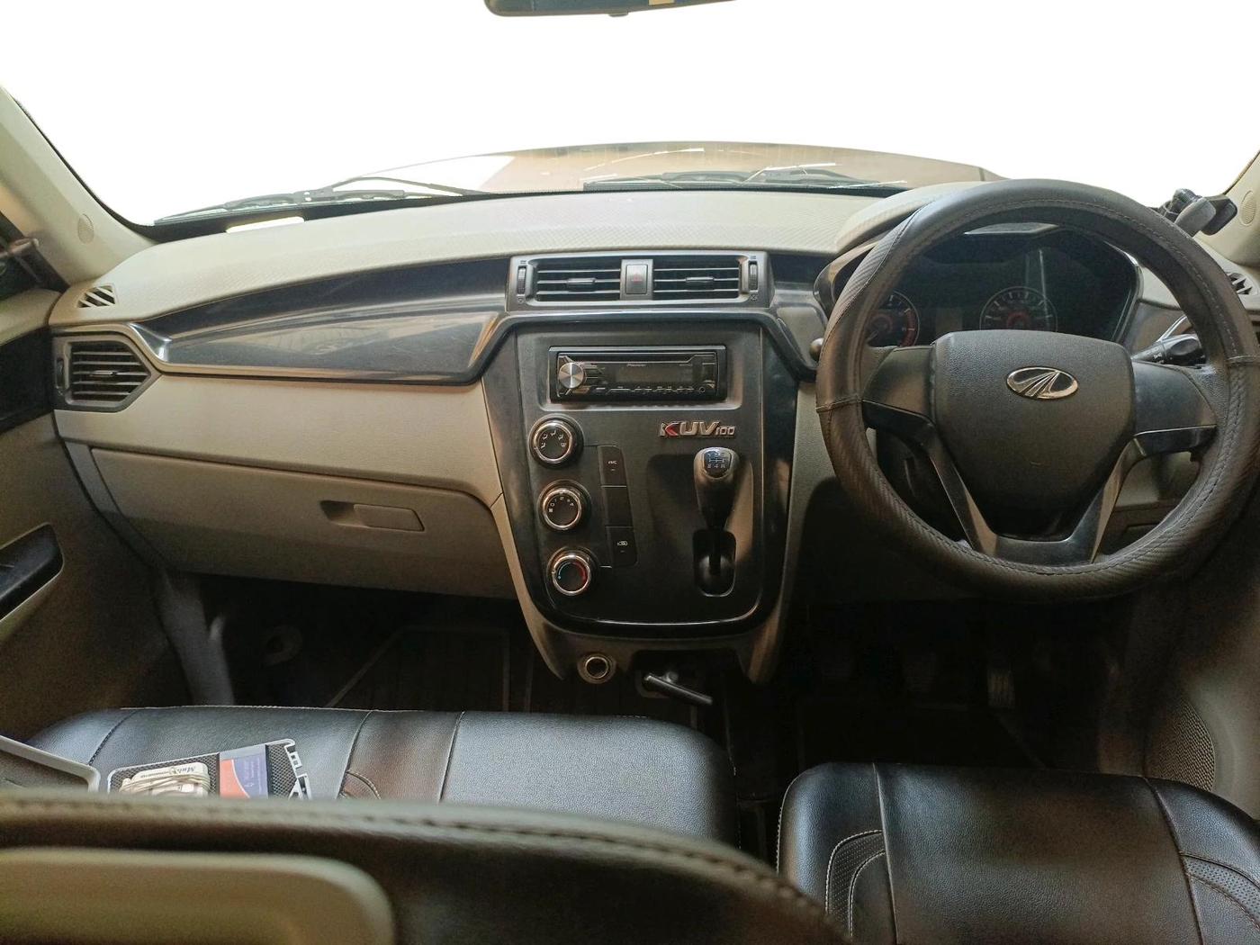 2016 Mahindra Kuv100 K4 D 6 STR, Diesel, Manual, 1,05,533 km, interior