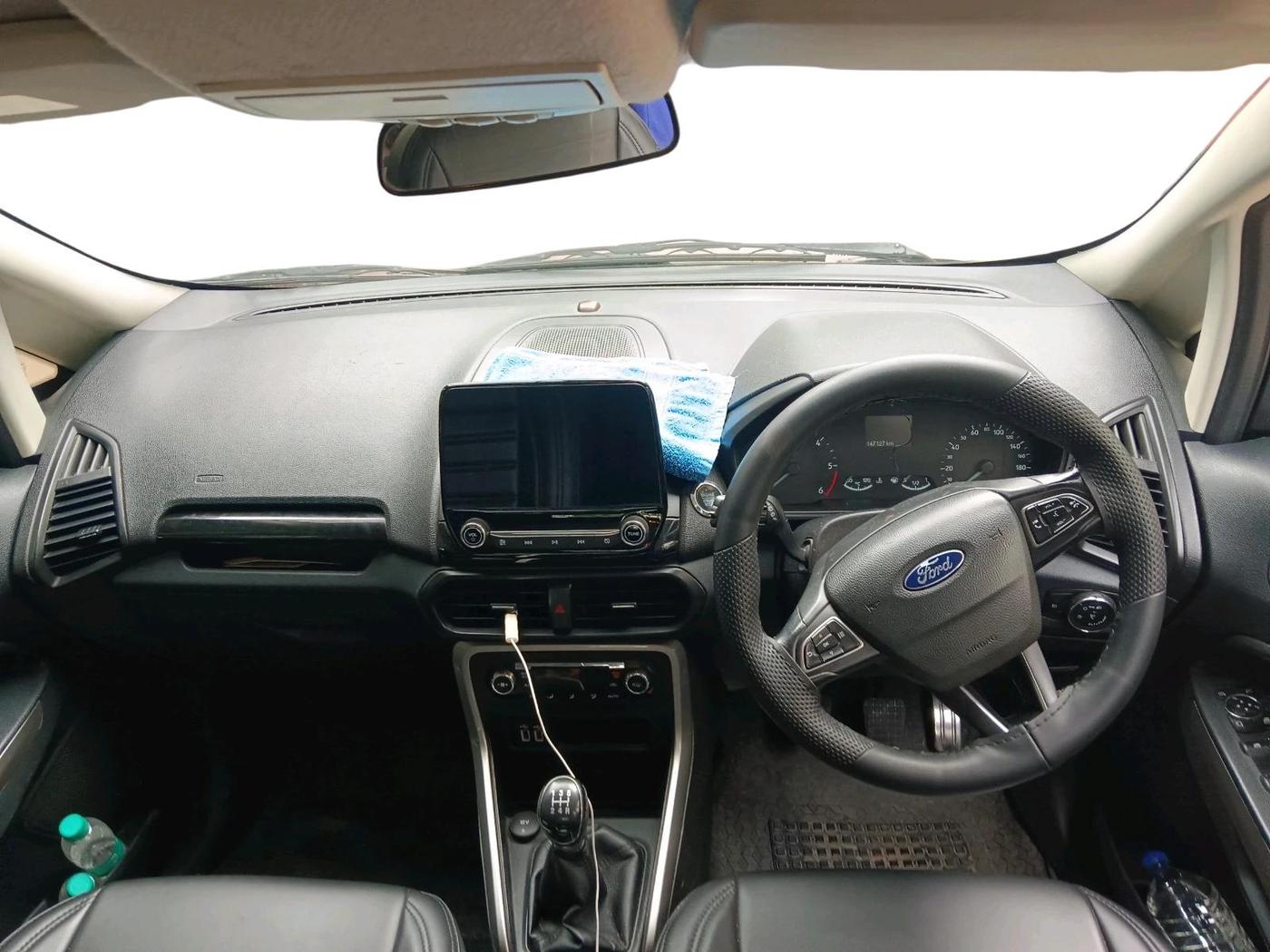 2017 Ford Ecosport TITANIUM 1.5L DIESEL, Diesel, Manual, 1,47,127 km, interior