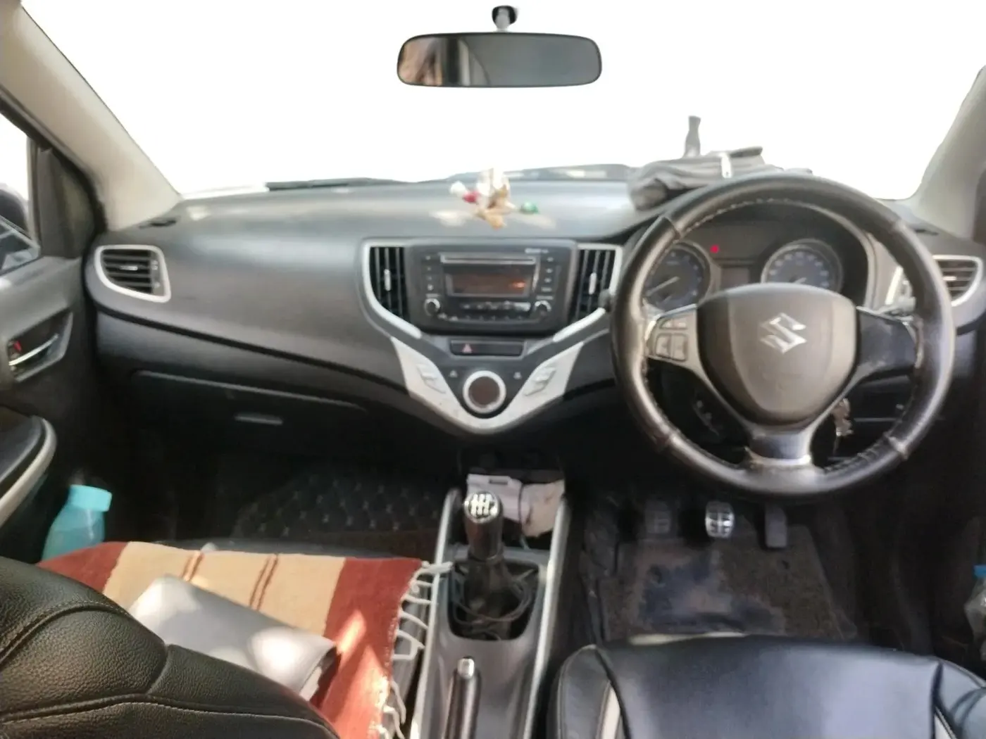 2017 Maruti Baleno DELTA PETROL 1.2, Petrol, Manual, 1,13,959 km, interior