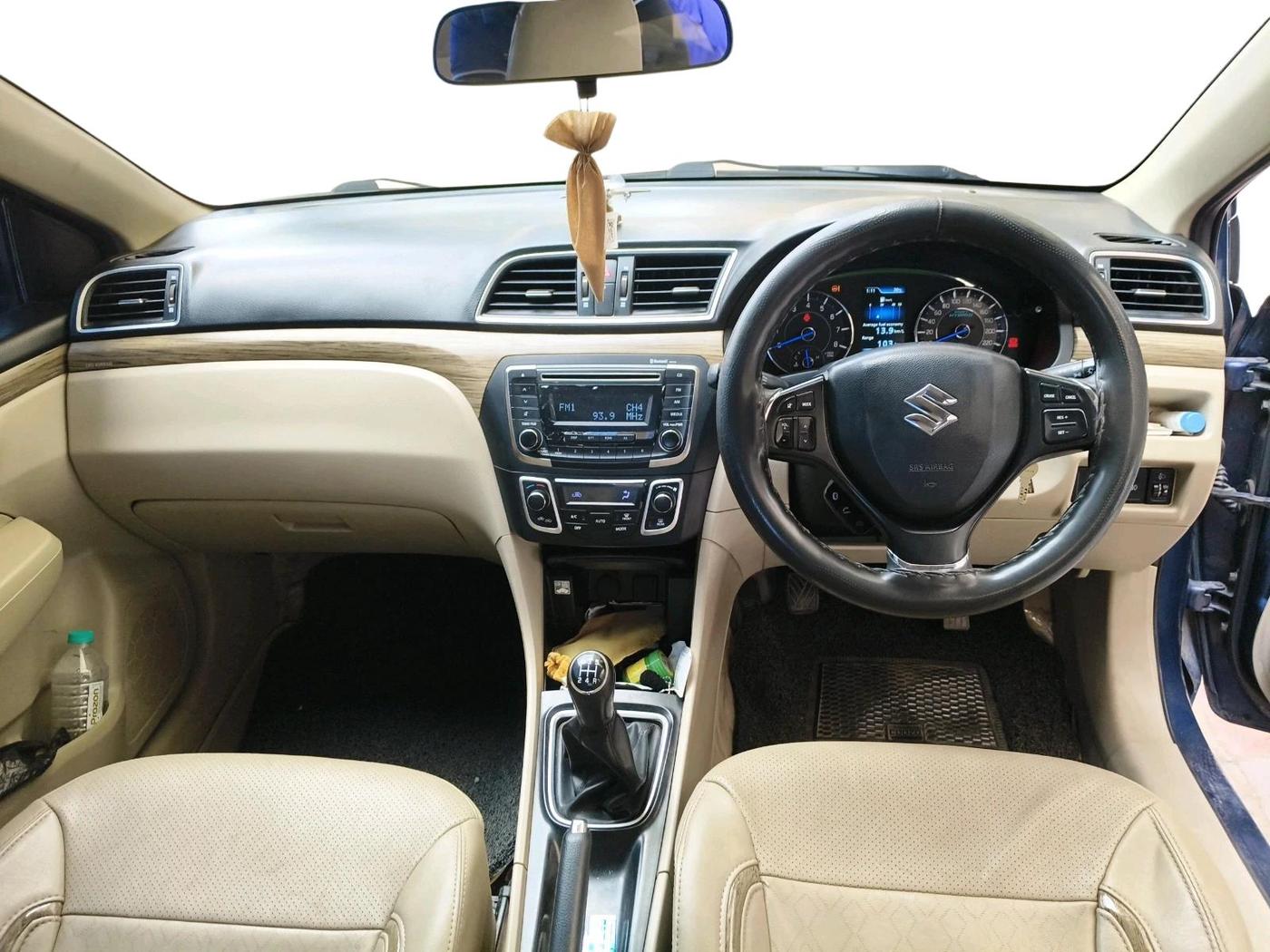 2018 Maruti Ciaz DELTA 1.5 SHVS MT PETROL, Petrol, Manual, 1,12,204 km, interior