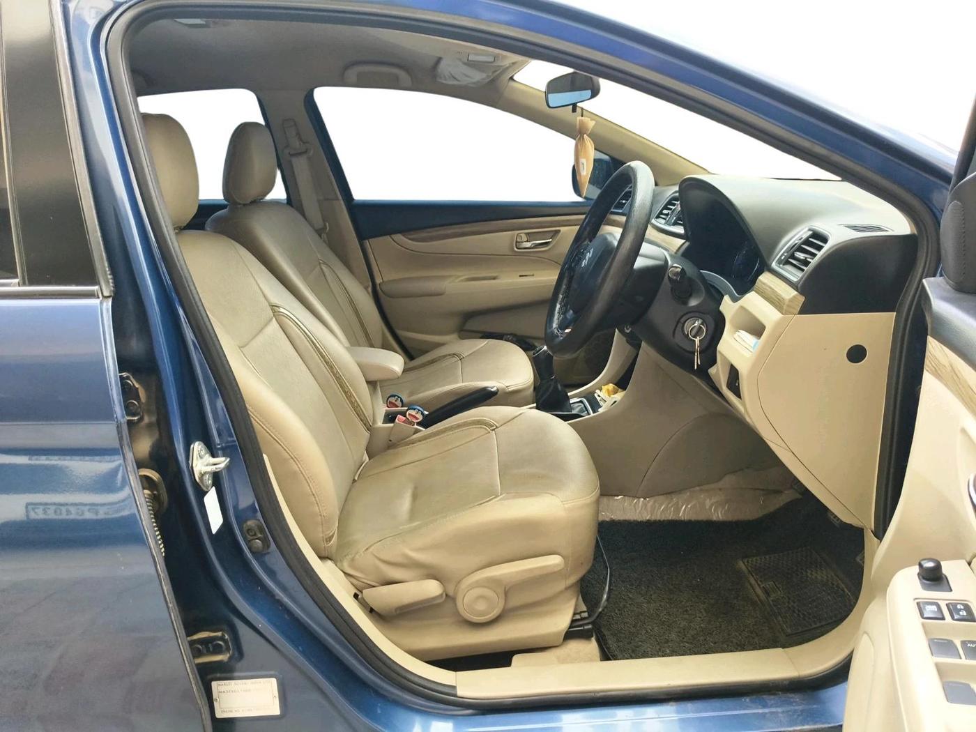 2018 Maruti Ciaz DELTA 1.5 SHVS MT PETROL, Petrol, Manual, 1,12,204 km, interior