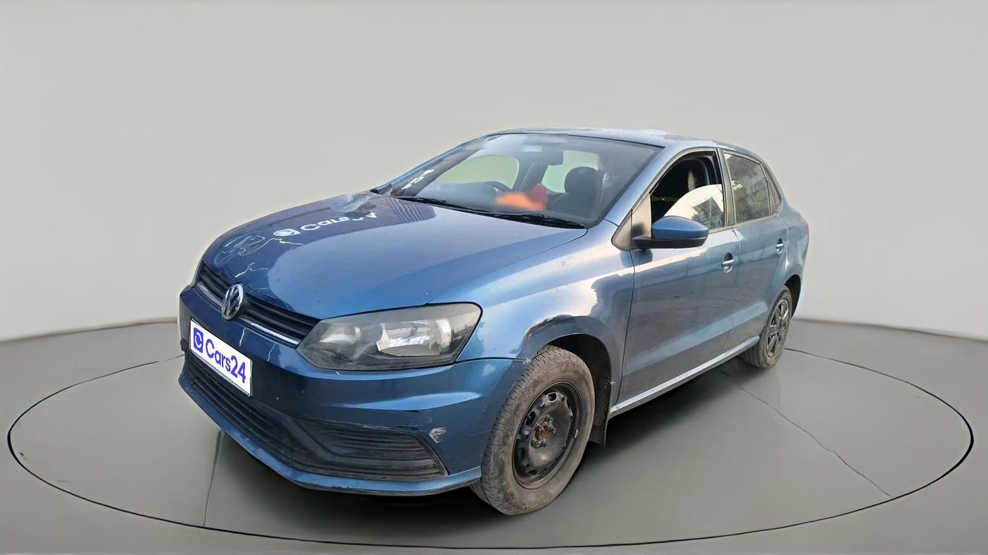 2016 Volkswagen Ameo TRENDLINE 1.2L, CNG, Manual, 49,006 km, exterior