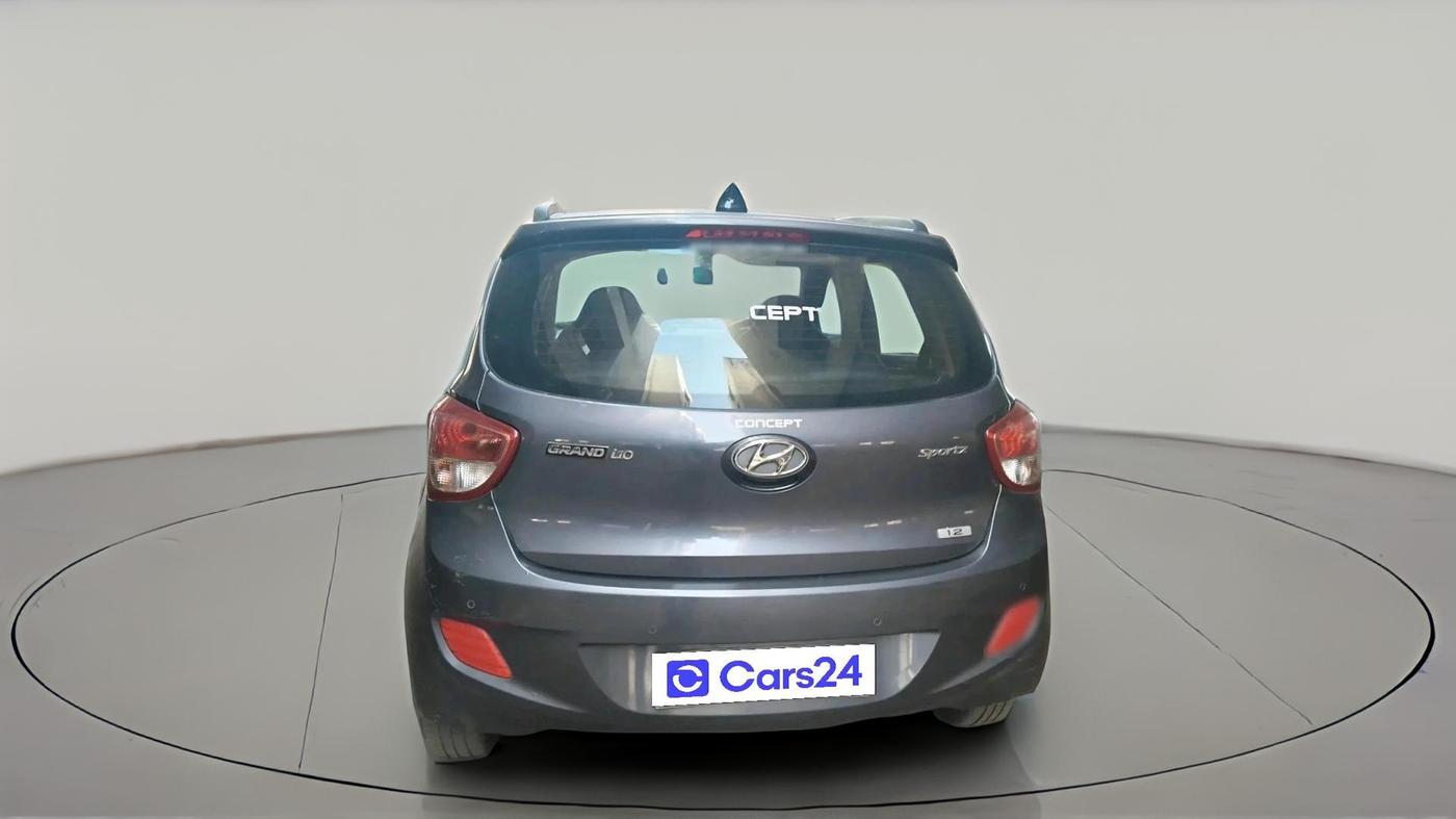 2015 Hyundai Grand i10 SPORTZ 1.2 KAPPA VTVT, Petrol, Manual, 76,049 km, exterior