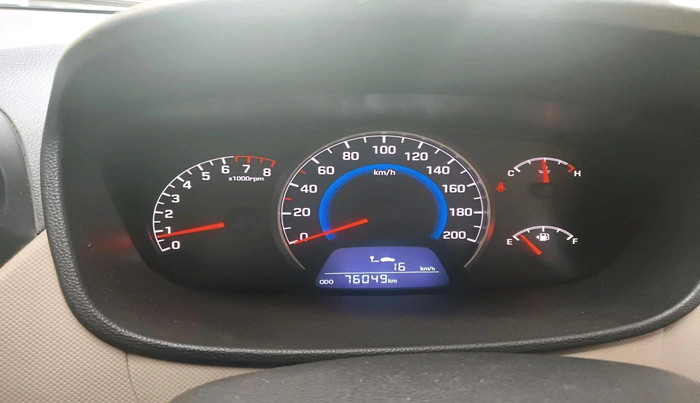 2015 Hyundai Grand i10 SPORTZ 1.2 KAPPA VTVT, Petrol, Manual, 76,049 km, interior